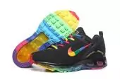 nike air max 360 running sapatos rainbow black